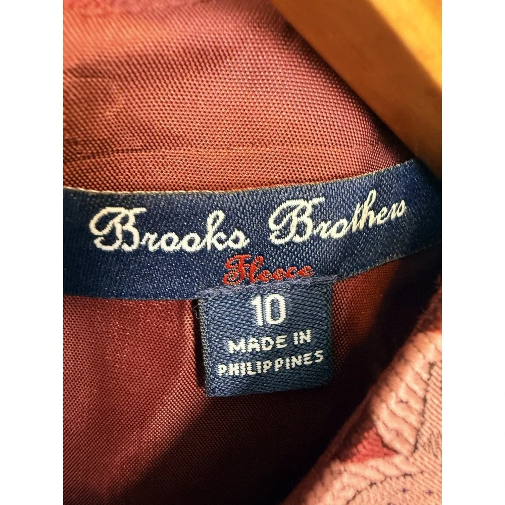 Brooks Brothers Girls Floral Jacquard Drop Waist Midi Dress 10 Decorative Bow